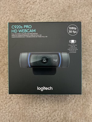 Logitech C920s Pro HD 1080p Webcam with Privacy Shutter *SHIPS TODAY!*