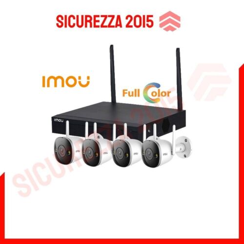 Kit videosorveglianza IP Wi-Fi NVR 8 canali + 4 videocamere 4MP – Imou Wi-Fi - Foto 1 di 1