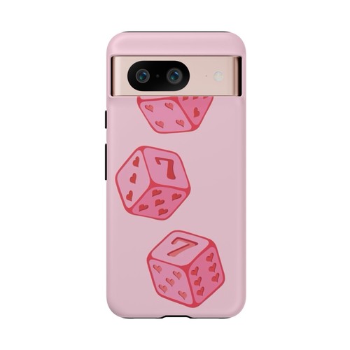Playful Heart Dice Phone Case - Tough Protection for Game Lovers - 第 154/257 張圖片