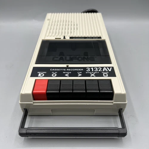 Califone 3100AV Series Cassette Recorder Model 3132AV 120V