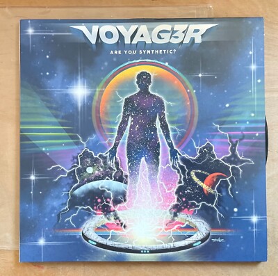 VOYAGER - Are You Synthetic? (2016, Bellyache Records) - VINYL Record