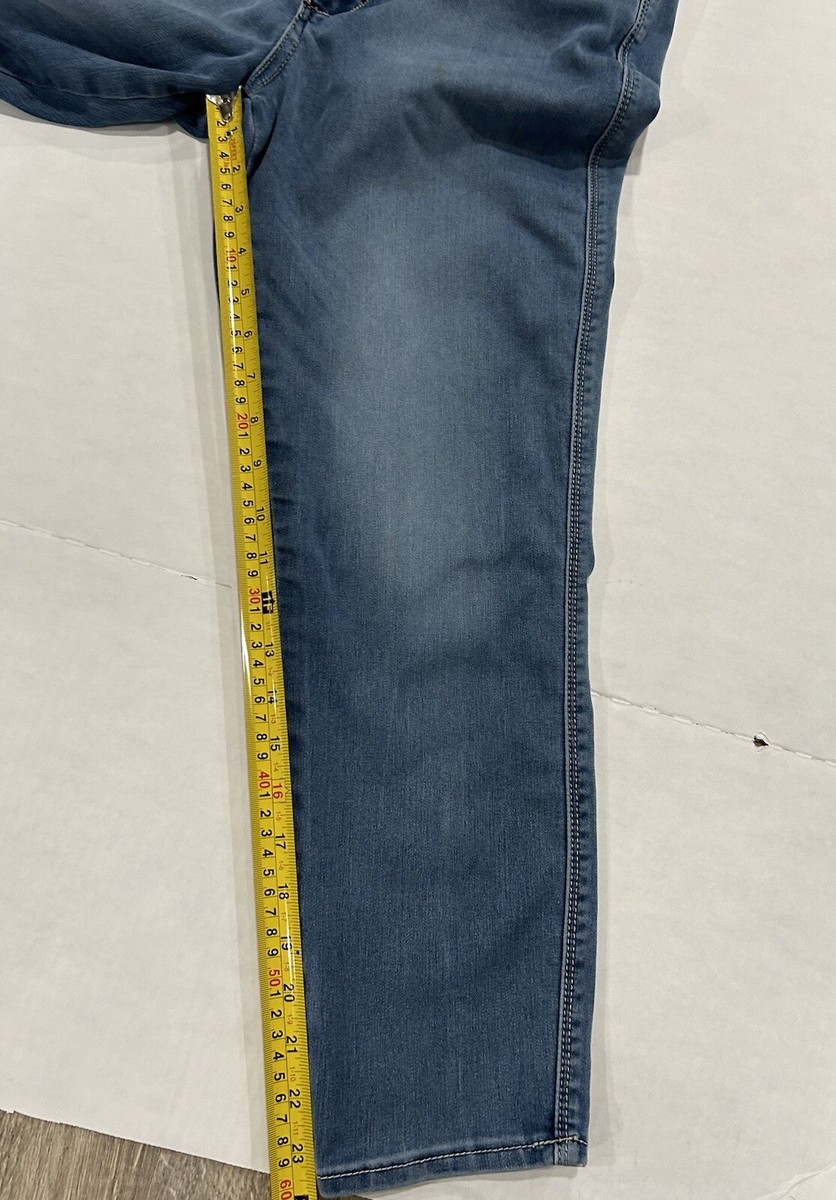 Seven 7 Ankle Skinny Jeans Womens 10 Blue Denim Stretch | eBay