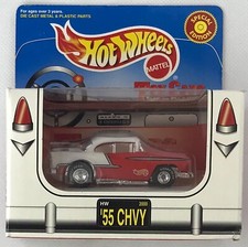 1999 Hot Wheels Toy Cars Vehicles 55 Chevy RR Wheels Limited Edition 26903