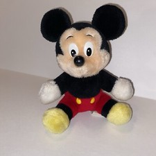 Vintage The Walt Disney Company Mickey Mouse Plush 7"