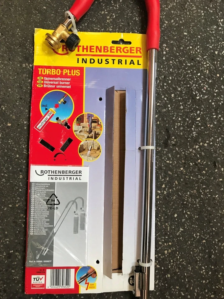 Rothenberger Industral Ökogärtner Premium ohne Gas Unkrautvernichter Brenner - Bild 2 von 3