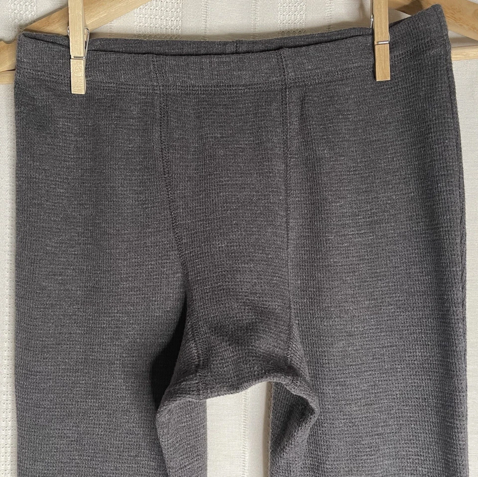 Leggings térmicos Cherokee gris oscuro para niñas, talla L (12-14) cintura 24 pulgadas entrepierna 25 pulgadas Foto 3 de 4