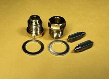 (2) Yamaha Mikuni Carburetor Float Valve Needle Seat Set Quality Replacement
