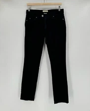Isabel Marant Etoile Womens Black Denim Cotton Pockets Straight Leg Jeans Sz 38