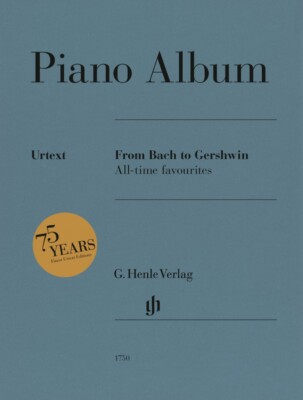 Piano Album From Bach to Gershwin Sheet Music All-Time Favorites Book 051481750