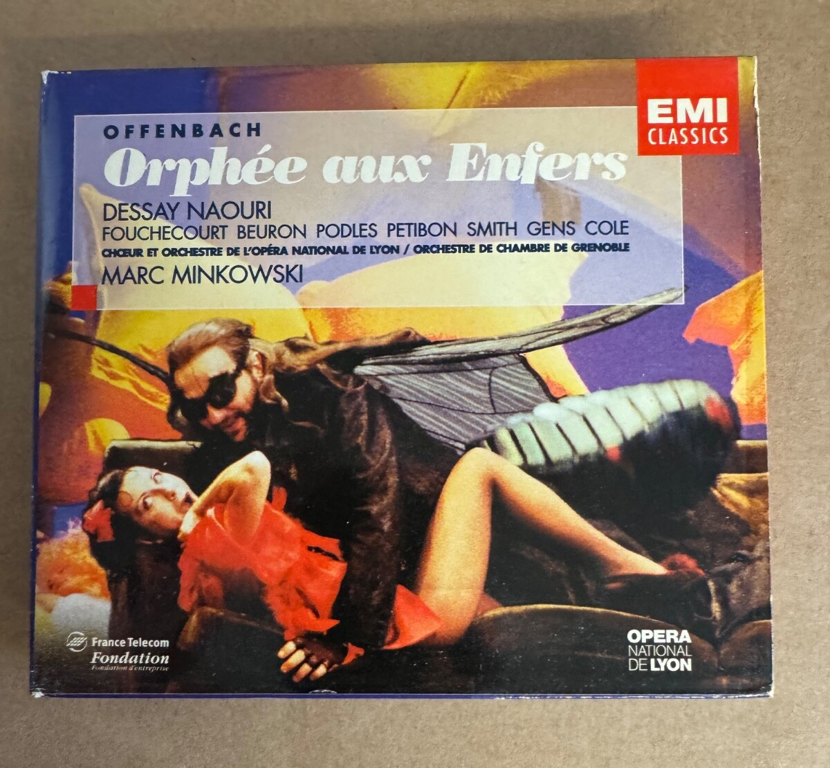 Offenbach: Orphée aux enfers Marc Minkowski 2 CD box set