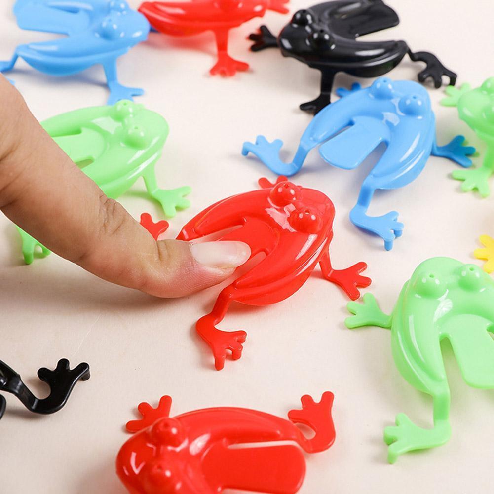 Jumping Plastic Frogs Pinata Toy Loot/Party Bag Fillers Wedding/Kids> O1G  V7C6