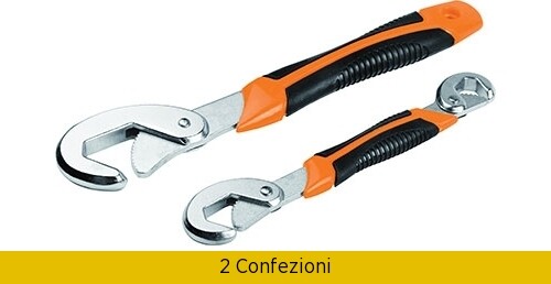 Chiave a Pipa Wokin 17mm 152517 - Acciaio Forgiato Professionale