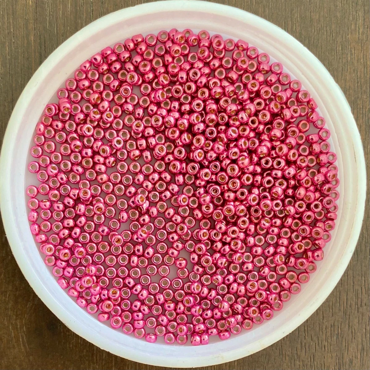 11/0 Miyuki Japanese Seed Beads, Duracoat Galvanised Hot Pink (94210)(4210), 10g