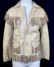 Vintage Fringe Jacket by Jo-o-Kay Fashions in Leather by Corral Sportswear Co.