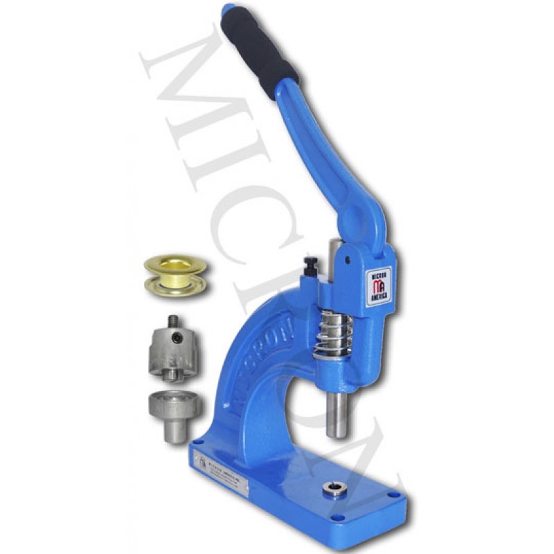 Micron Grommet Machine Tep3,2 Dies,Brass 2 L/N 12mm Grommet& Washer