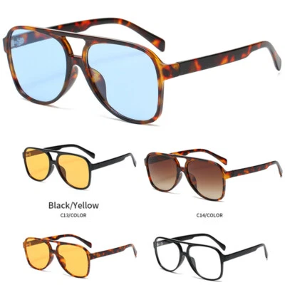 HONEY JOE Retro Aviation Pilot Sunglasses Men Women Outdoor Beach Eyewear Shades UV400 UK