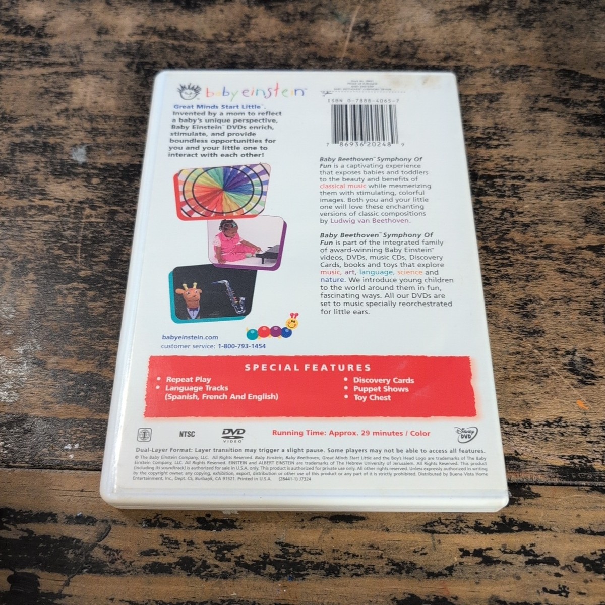Baby Einstein: Baby Beethoven Symphony of Fun (2004 DVD) | eBay