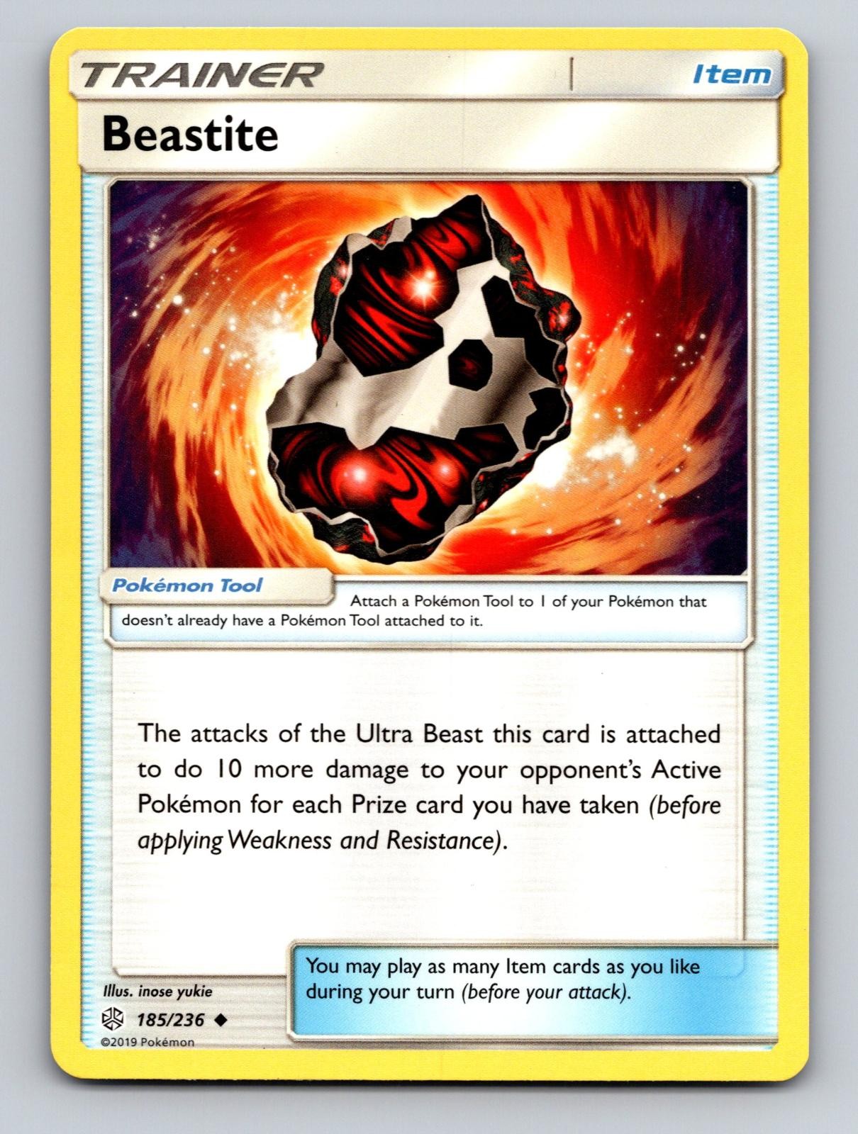 Beastite 185/236 Uncommon Cosmic Eclipse Pokemon