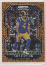 2020 Panini Prizm Orange Disco Prizm Greg Zuerlein #279 0o6v