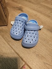 Joybees Kid's Blue Cozy Lined Clogs Size Us Kids C 8- New with Tags