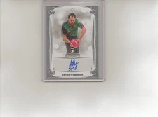 Anthony Simonsen Autographed Silver Premier Edition 2023 Leaf PBA Card #BA-ASl