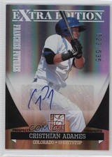 2011 Donruss Elite Extra Edition 523/535 Cristhian Adames #10 Auto 0v1