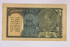 India 1 Rupee, 1935, King George V, Signed By Governor Jw Kelly   Unc Condition