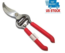 8 inch Pruning Shears Garden Plant Trimmer Hand Tools Heavy Duty