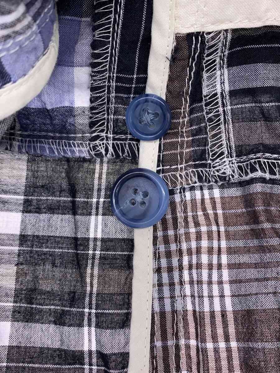 Engineered Garments 3BT Patchwork Check Cotton Bl… - image 6