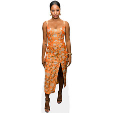 Taylour Paige (Orange Dress) Mini Size Cutout
