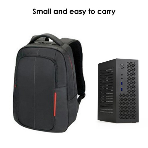A09 HTPC Computer Case ITX Gaming PC Chassis Desktop Chassis USB3.08290 - Afbeelding 6 van 7