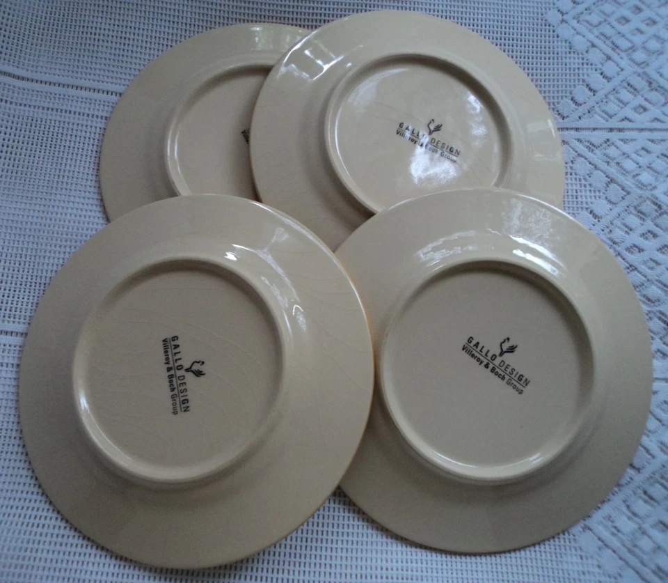 VILLEROY & BOCH  GALLO DESING    Konvolut,  Teller, Unterteller, Kaffeekännchen - Bild 4 von 4