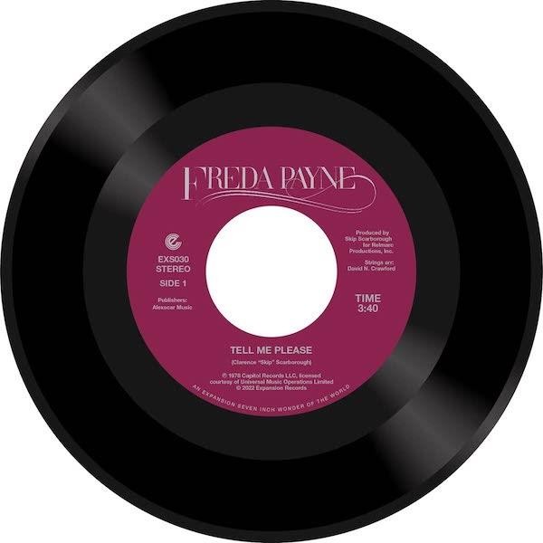 FREDA PAYNE Tell Me Please - Rare Groove 70s Soul 45 (Expansion) *Listen Vinyl