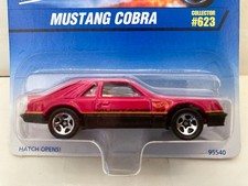 Hot Wheels 623 Vhtf Variation Fox Body 1997 Ford Mustang Cobra 5.0 5-spoke Wheel Hot Wheels 623 Vhtf Variation Fox Body 1997 Ford Mustang Cobra 5.0 5-spoke Wheel