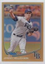 2013 Topps Chrome Gold Refractor 25/50 Jeremy Hellickson #209 0a1