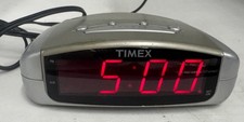 Timex T109S Extra Loud Digital Alarm Clock Snooze Battery Backup Tested Works