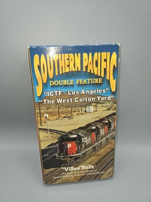 Trains Southern Pacific Double Feature VHS Tape 1995 Video Rails