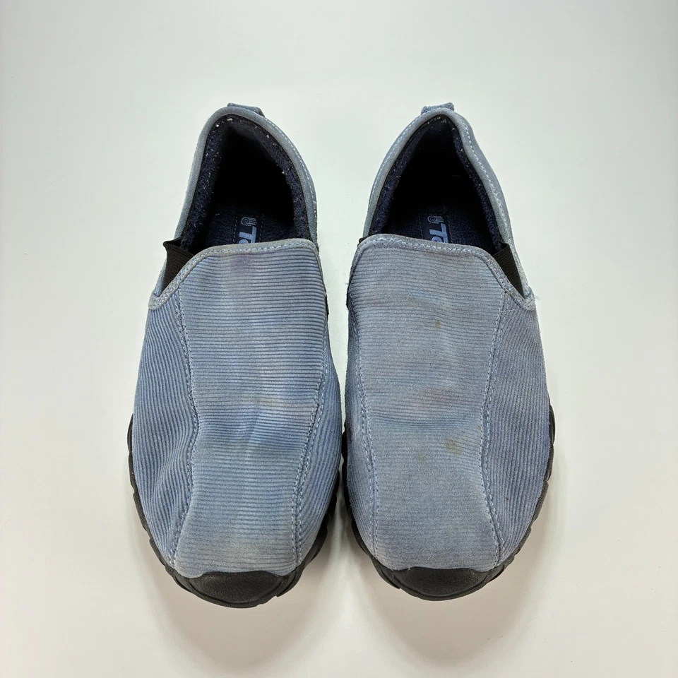 Zapatos sin cordones Teva azul pana mocasines bajos para exteriores SN 6854 para mujer talla 9 Foto 3 de 4