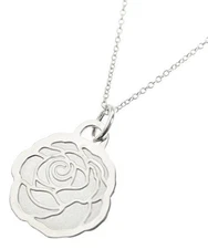 Tiffany & Co. GO WOMEN 2017 Necklace Silver Pendant 925 Women's Auth Excellent