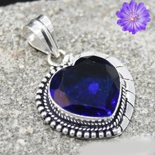 London BLue Topaz Gemstone 925 Sterling Silver Handmade Jewelry Ring Gift For