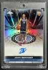 JOAN BERINGER 2025-26 TOPPS CHROME AUTO ISSUE ROOKIE BLACK REFRACTOR RC 05/10