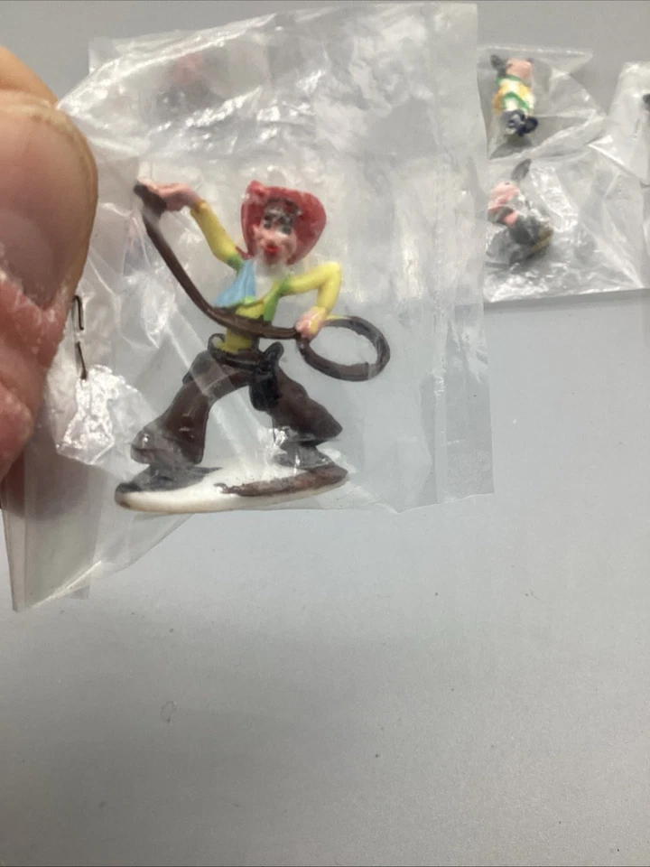 (8) Lote de figuras de juguete de plástico Walt Disney MARX Disneykins años 60 nuevas *raras* Foto 3 de 4