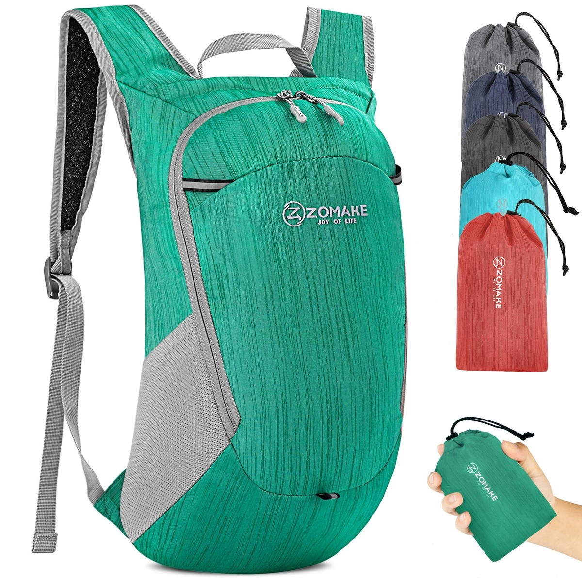 best foldable backpack for hiking 4Monster Lightweight Travel 16L / Green This Packable Backpack is water resistant 10 PERFECT Packable Backpacks (Best