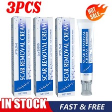 3X SCAR REMOVAL CREAM Skin RepairScar RemoverFadeStretch MarkAcne Treatment