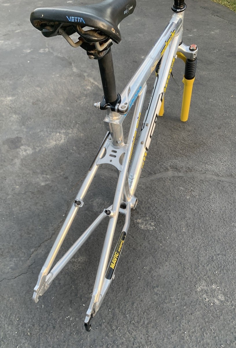 Vintage 90's GT Avalanche All Terra Mountain Bike Frame Polished