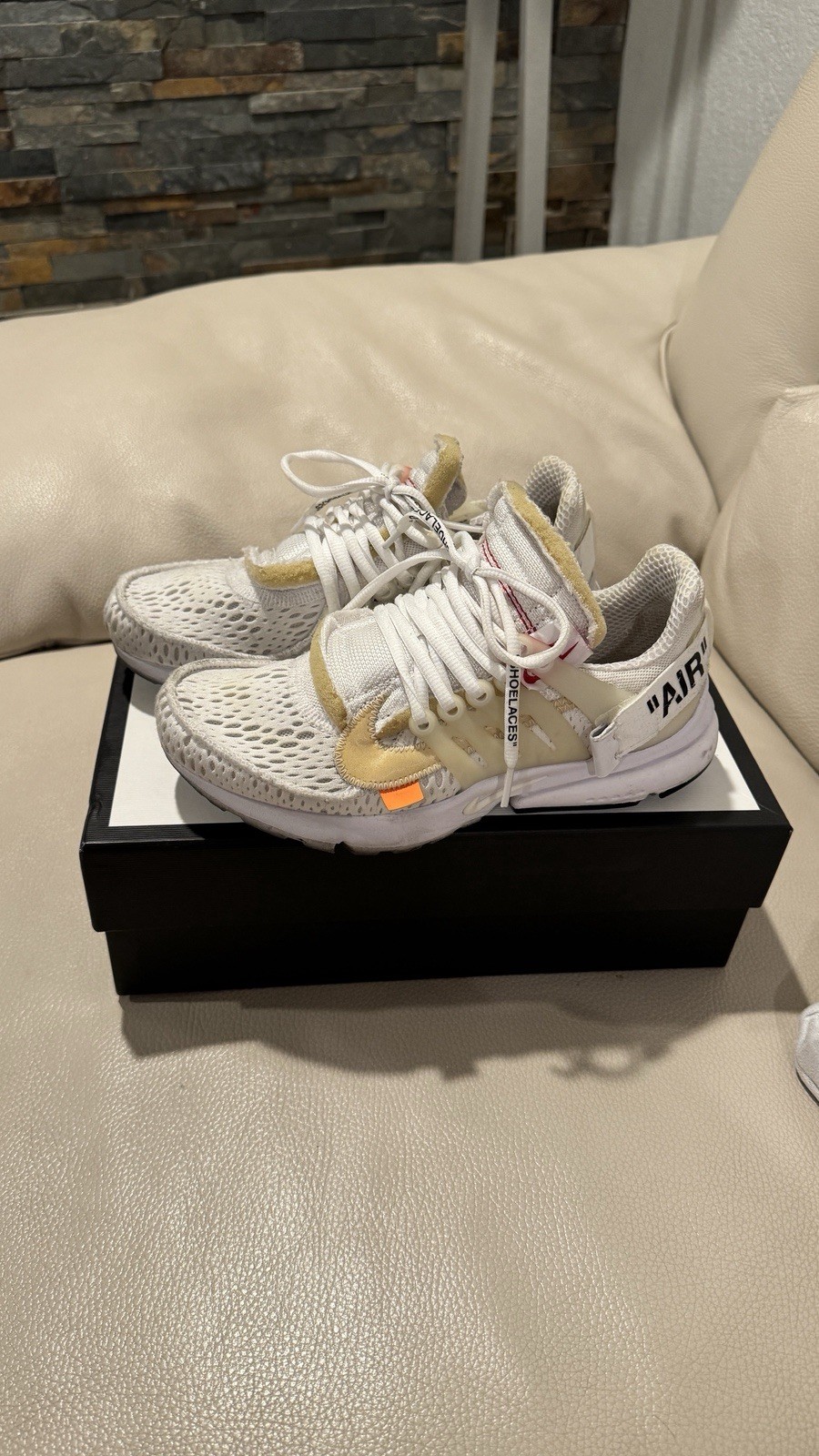 OFF WHITE X NIKE Nike Air Presto x OFF WHITE bianche EUR 37 5