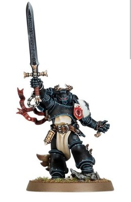 40k Space Marines Black Templars Emperor's Champion - New on Sprue (NoS)