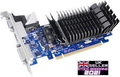 ASUS Nvidia GeForce EN210 1GB GDDR3 Grafikkarte HDMI VGA DVI