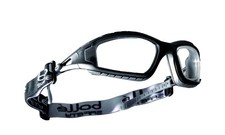 Bolle TRACPSI Tracker Spectacles Black Nylon Frame Clear Anti-Scratch/Fog Lens