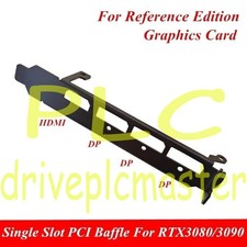Single Slot PCI Baffle Bracket for RTX 3090 3080 Founders Edition Graphics Card